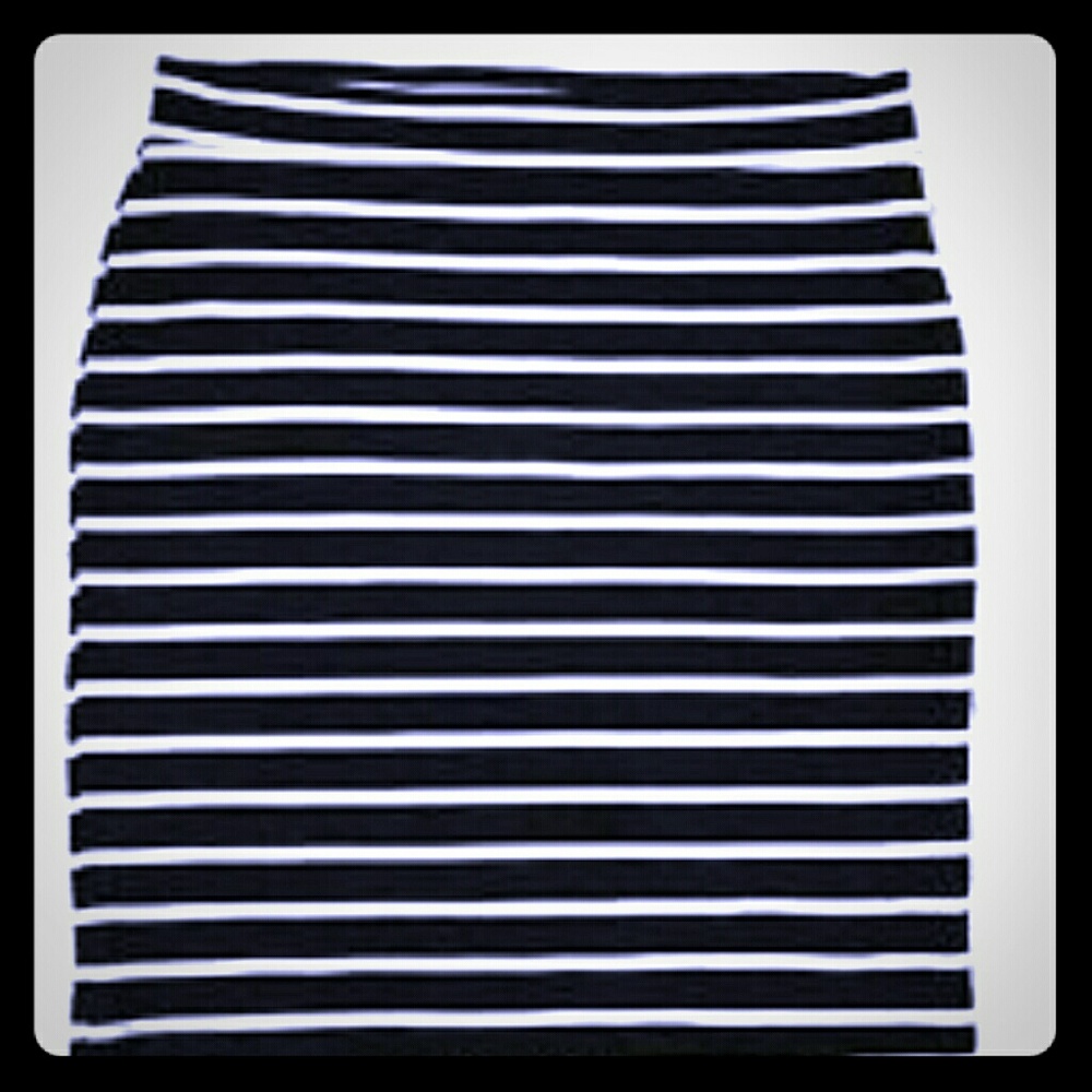 B&W Charlotte Russe Skirt. BNWT. Size small